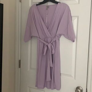 ASOS maternity dress purple
